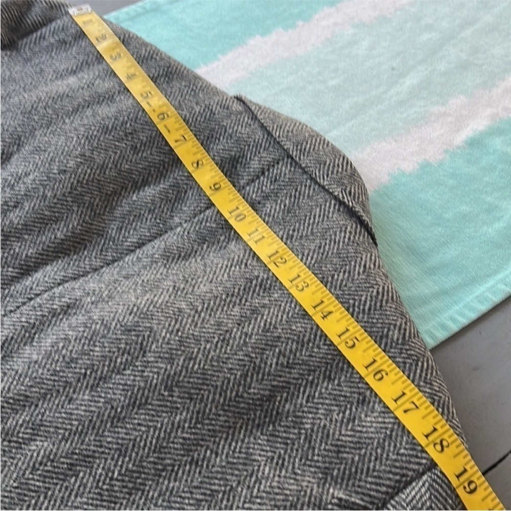 Hart Schaffer & Marx‎ Vintage Wool Herringbone Pattern Sports Coat Blazer Jacket - Picture 12 of 15